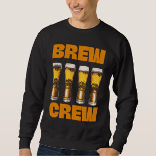 Sweatshirt Bar Alcool Lunettes de bière Bière Tee - shirts