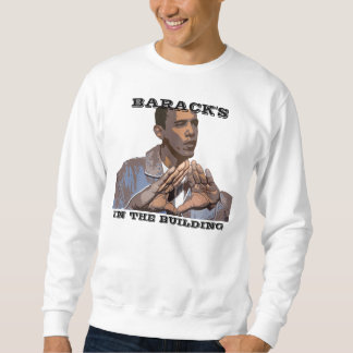 SWEATSHIRT BARACK DANS LE BÂTIMENT