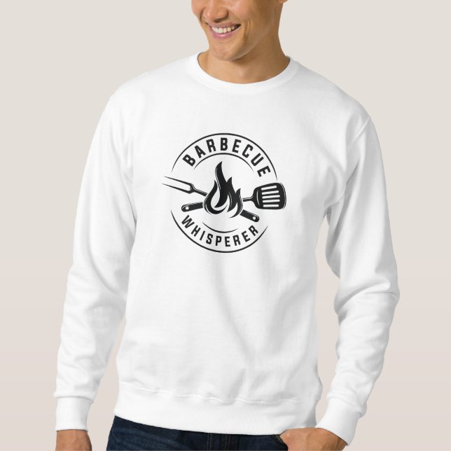Sweatshirt Barbecue Whisperer (Devant)