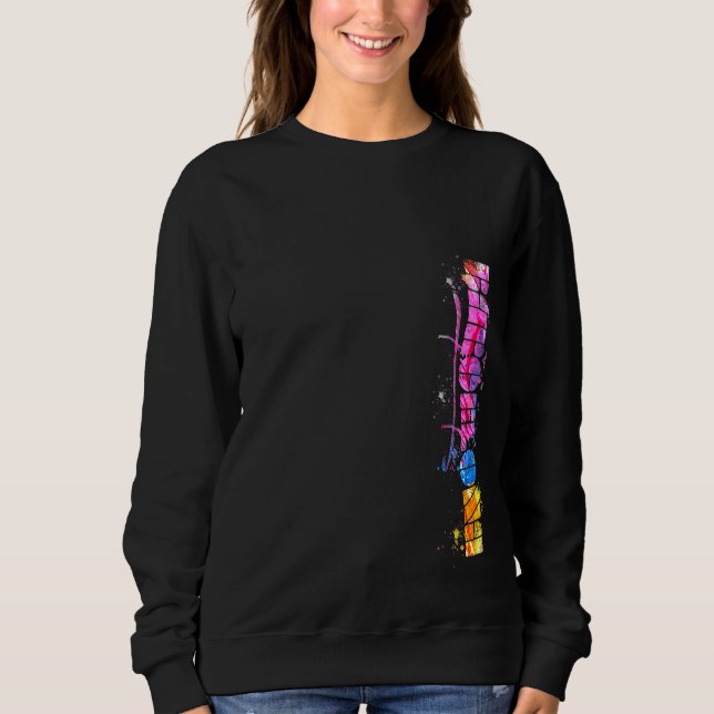 Sweatshirt Barcelona Cityscape Barcelona Skyline (Devant)