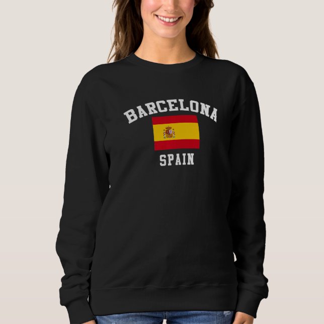 Sweatshirt Barcelone Espagne Barcelone Espagne (Devant)