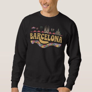 Sweatshirt Barcelone Espagne Europe
