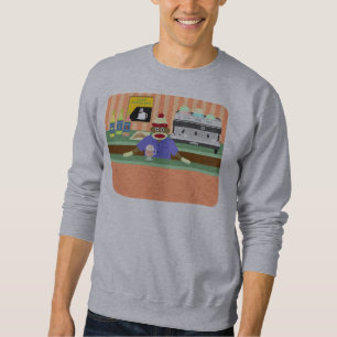 Sweatshirt Barman de café-restaurant de singe de chaussette