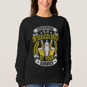 Sweatshirt Barman toxicologue