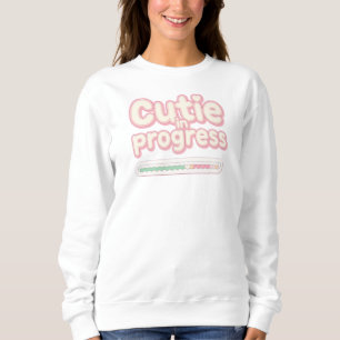 Sweatshirt Barre de chargement "Futur amour en préparation" a
