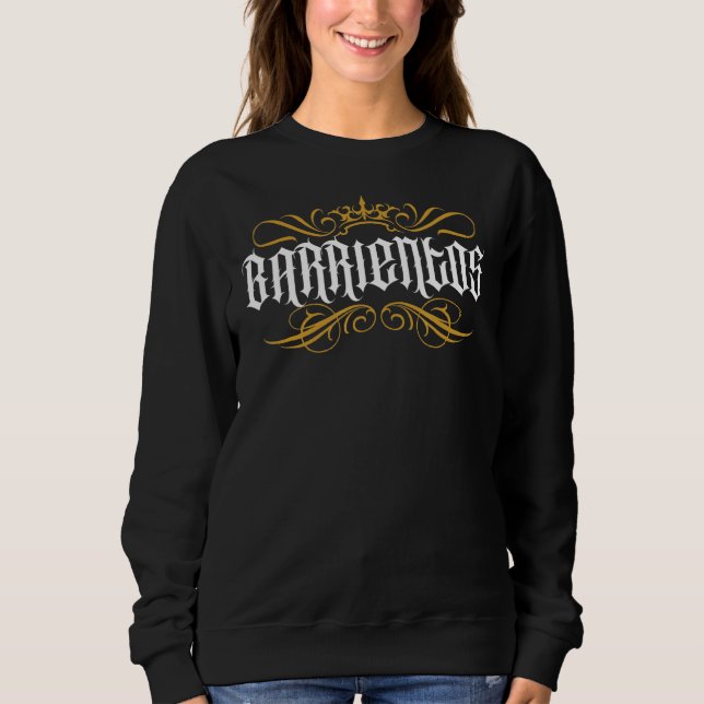 Sweatshirt Barrientos Nom Philippin Philippines Tagalog Fa (Devant)