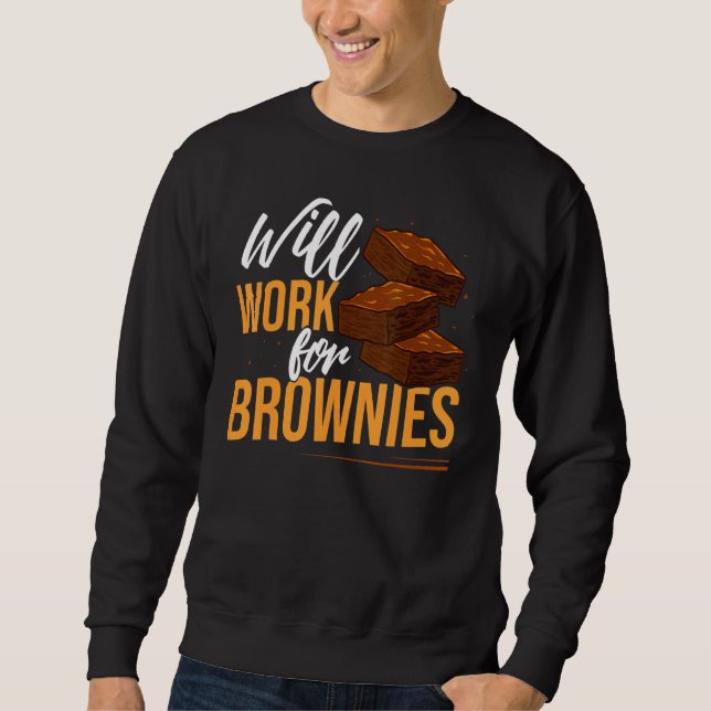 Sweatshirt Bars de recettes Brownie Cookie Mix Keto (Devant)