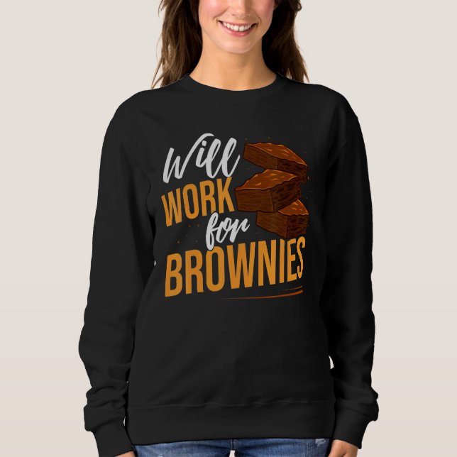 Sweatshirt Bars de recettes Brownie Cookie Mix Keto (Devant)
