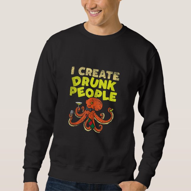 Sweatshirt Bartender Bartender Bartender Mélanger Funny Barte (Devant)