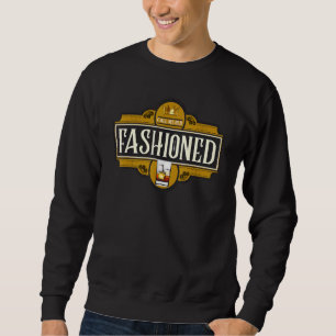 Sweatshirt Bartender Vintage Appelez-moi vieux mode Whisky Dr