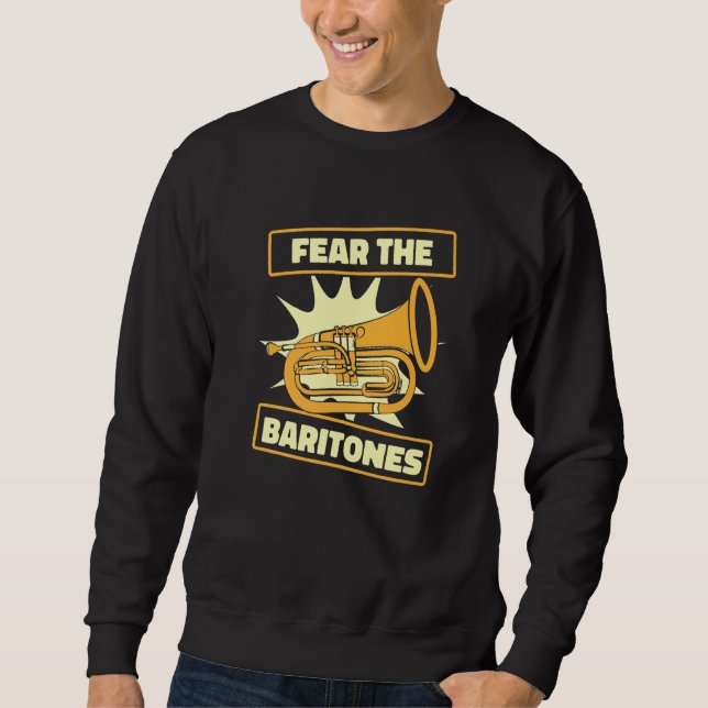 Sweatshirt Baryton basse euphonium   (Devant)
