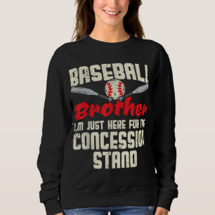 Sweatshirt Base-ball Brother Concession Stand Family Matching