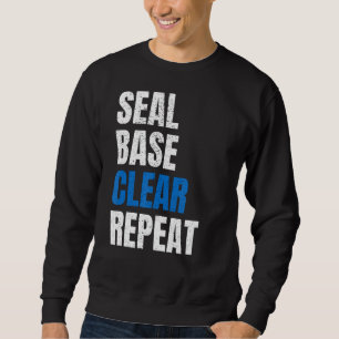 Sweatshirt Base de phoque Effacer Répétition Corps de voiture