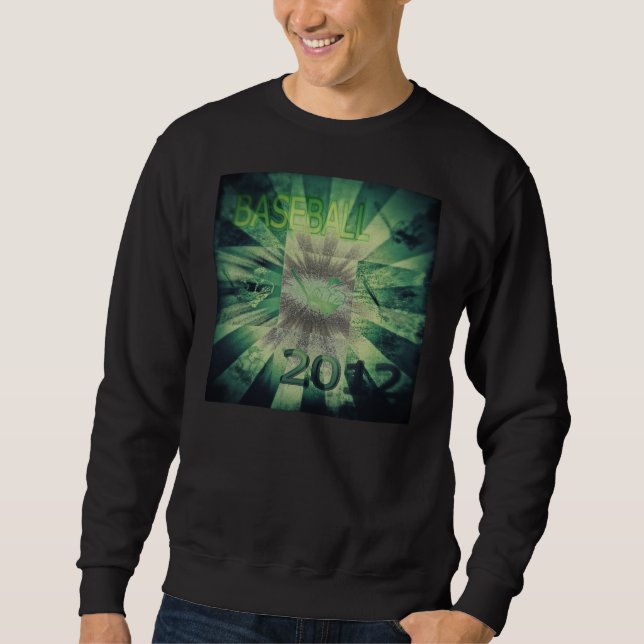 Sweatshirt Baseball 2012 - T-shirt vintage (Devant)