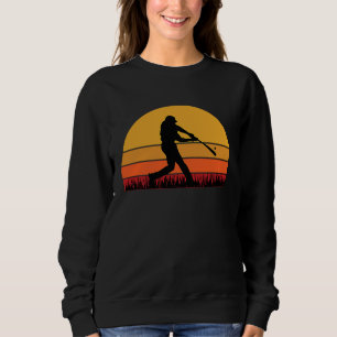 Sweatshirt Baseball Beisbol Batteur HR Coup de Circuit Frappe