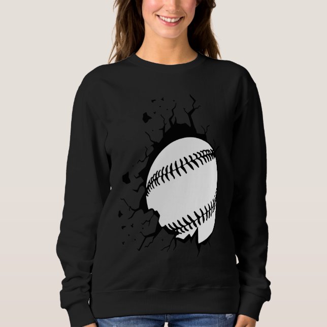 Sweatshirt Baseball breakthrough for baseball players (Devant)
