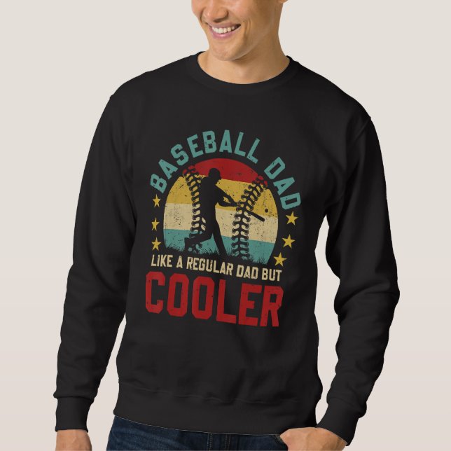 Sweatshirt Baseball Dad  Baseball Players  Father s Day (Devant)