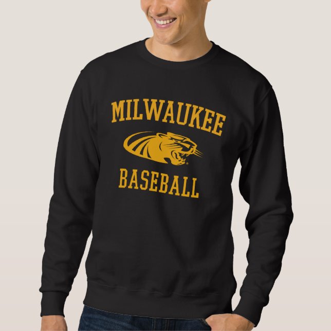 Sweatshirt Baseball des Panthers de l'UW Milwaukee (Devant)