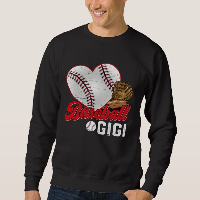 Sweatshirt Baseball Gigi Baseball  Cute Mother s Day Girl Wom (Devant)