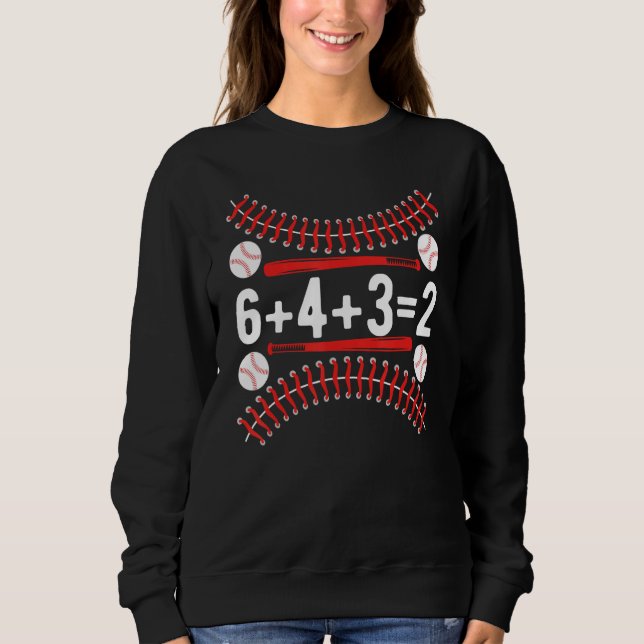 Sweatshirt Baseball Player 6+4+32 Double Play 643 Baseball Sp (Devant)