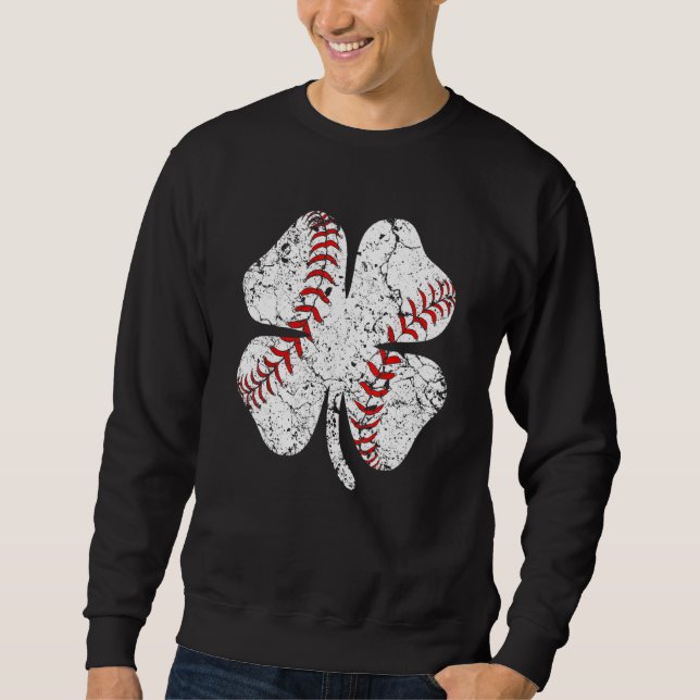 Sweatshirt Baseball St Patricks Day Boys Girls Men Women Sham (Devant)