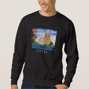 Sweatshirt Basilique de la Sagrada Familia Barcelone Espagne