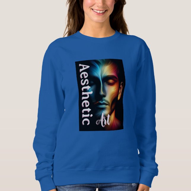 Sweatshirt basique pour femmes (Devant)