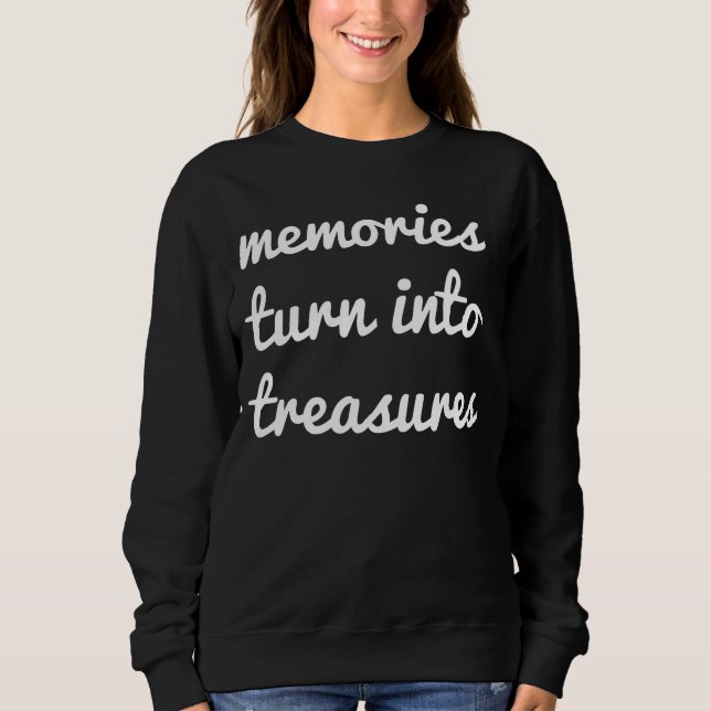 Sweatshirt basique pour femmes Souvenirs (Devant)
