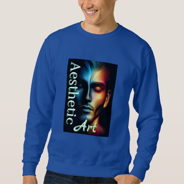 Sweatshirt basique pour hommes (Devant)