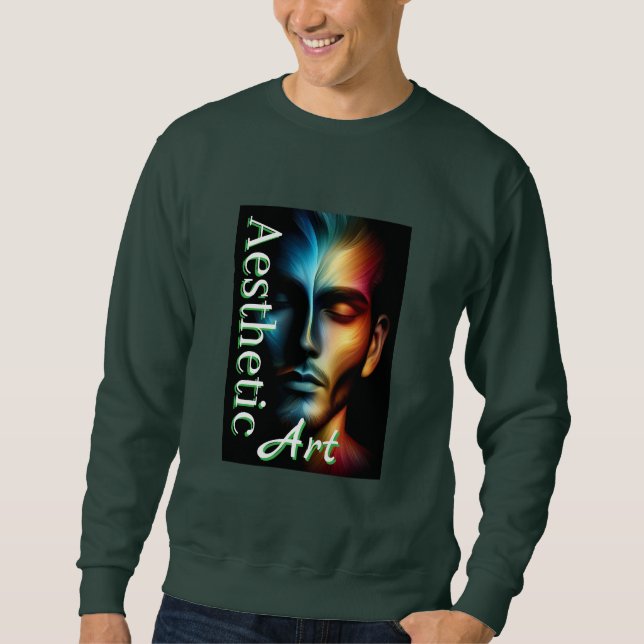 Sweatshirt basique pour hommes (Devant)