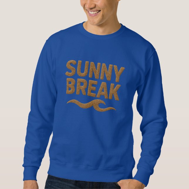 Sweatshirt basique pour hommes (Devant)