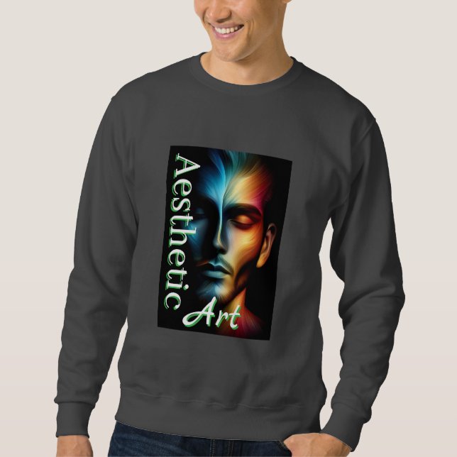 Sweatshirt basique pour hommes (Devant)