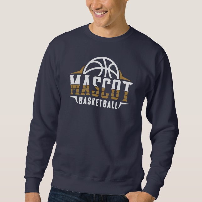 Sweatshirt Basket-ball de mascotte (Devant)