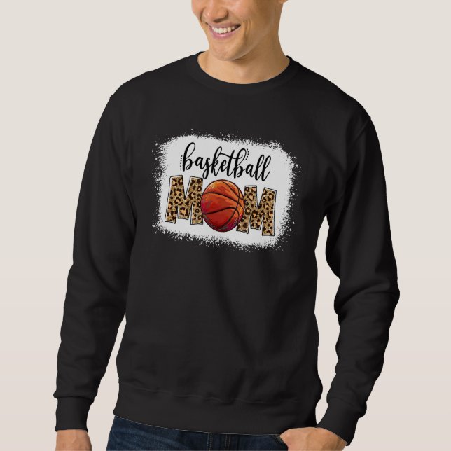 Sweatshirt Basket-ball Maman Leopard Jeu Vibes de Jour Basket (Devant)