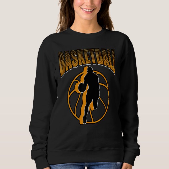 Sweatshirt Basket-ball Sport Hommes Femmes Enfants (Devant)