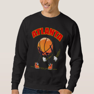 Sweatshirt Basketball Atlanta - B-Ball City Georgia State Dab