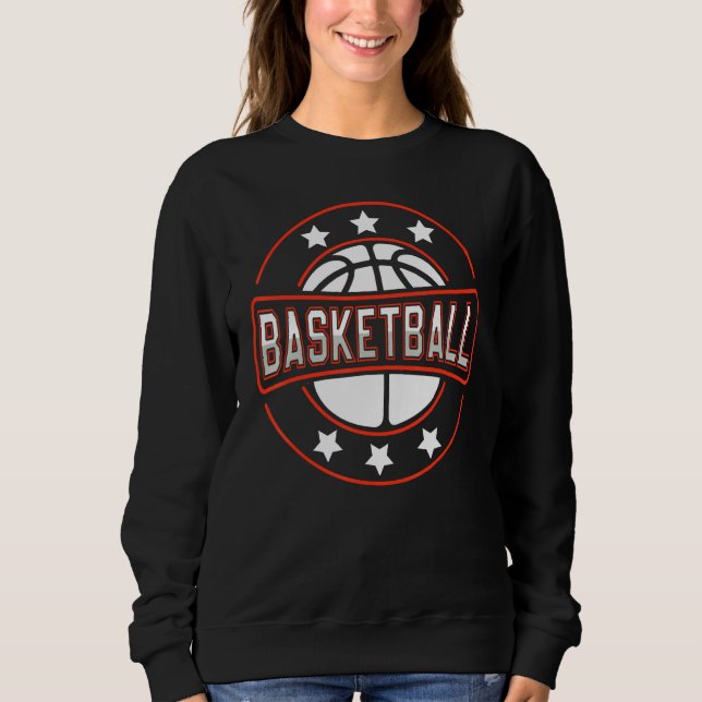 Sweatshirt Basketballer Basketball Hoop Dunking Basketball Ho (Devant)