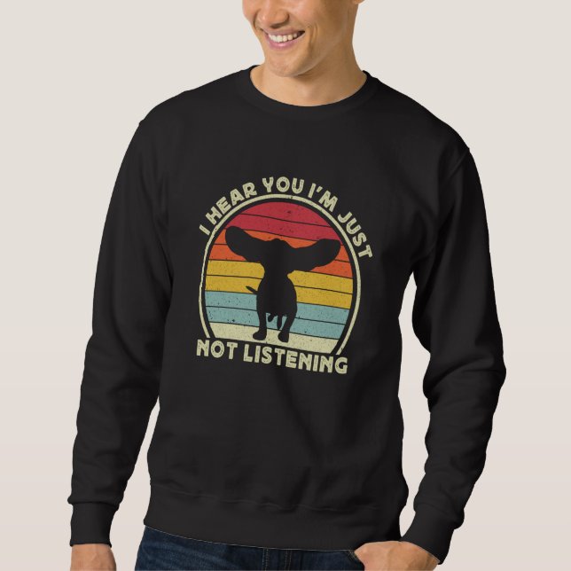 Sweatshirt Basset Hound Owner For Men Women Bassets Dog Mom D (Devant)