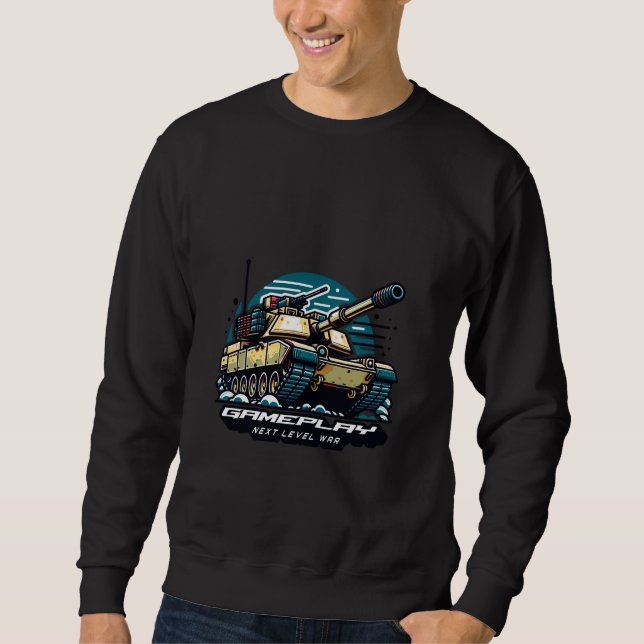 Sweatshirt Batailles blindées : Jeux de niveau supérieur (Devant)