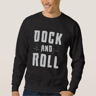 Sweatshirt Bateau À Quai Et À Rouleau Voilier Capitaine Batea