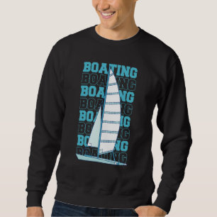 Sweatshirt Bateau à voile Capitaine de voile