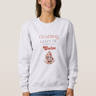 Sweatshirt Bateau à voile Cerise qui me garde calme en créant