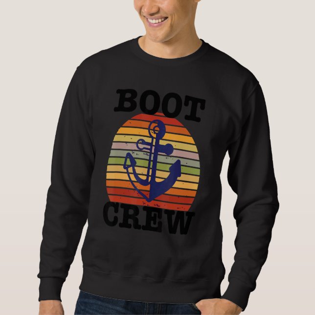 Sweatshirt Bateau Avec Les Groupes D'Équipage De Démarrage Ba (Devant)