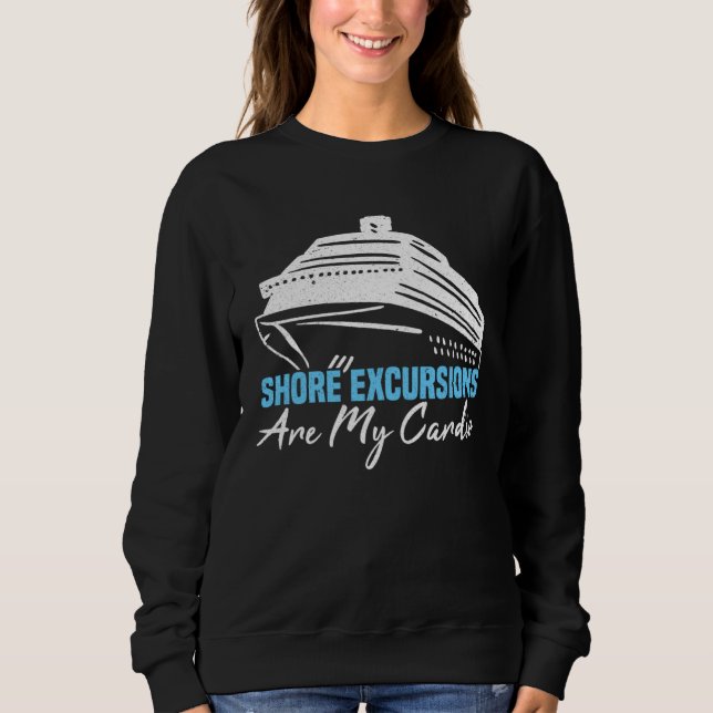 Sweatshirt Bateau de croisière Croisière Vacances Voyage Bate (Devant)