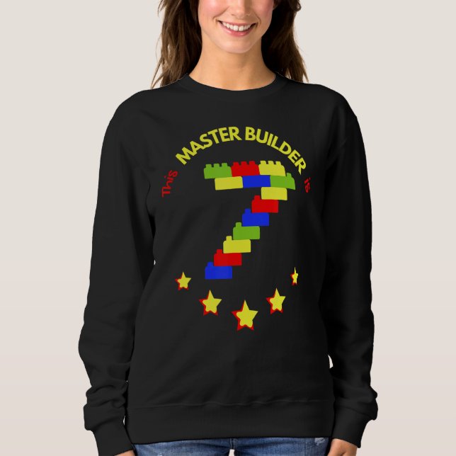 Sweatshirt Bâtiment Maître Bâtiment Maître Bâtiment 7 Anniver (Devant)