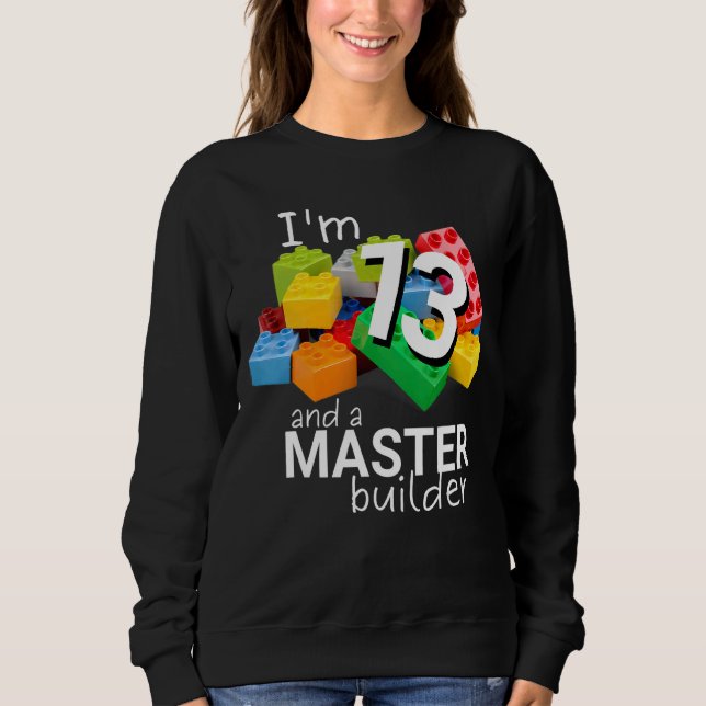 Sweatshirt Bâtiment principal de l'édifice mignon 13e anniver (Devant)