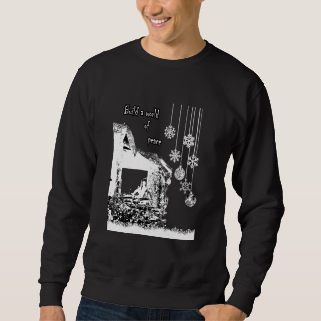Sweatshirt Bâtir Un Monde De Paix (Devant)