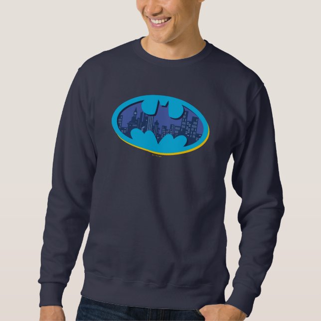 Sweatshirt Batman | Symbole de la ville d'Arkham (Devant)