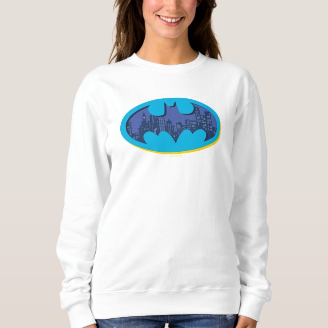 Sweatshirt Batman | Symbole de la ville d'Arkham (Devant)
