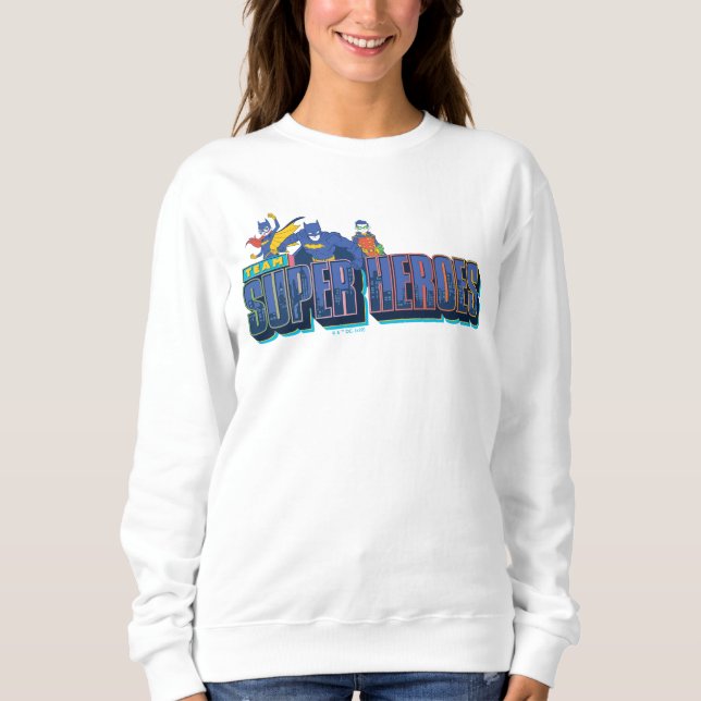 Sweatshirt Batman | Team Super Heroes (Devant)
